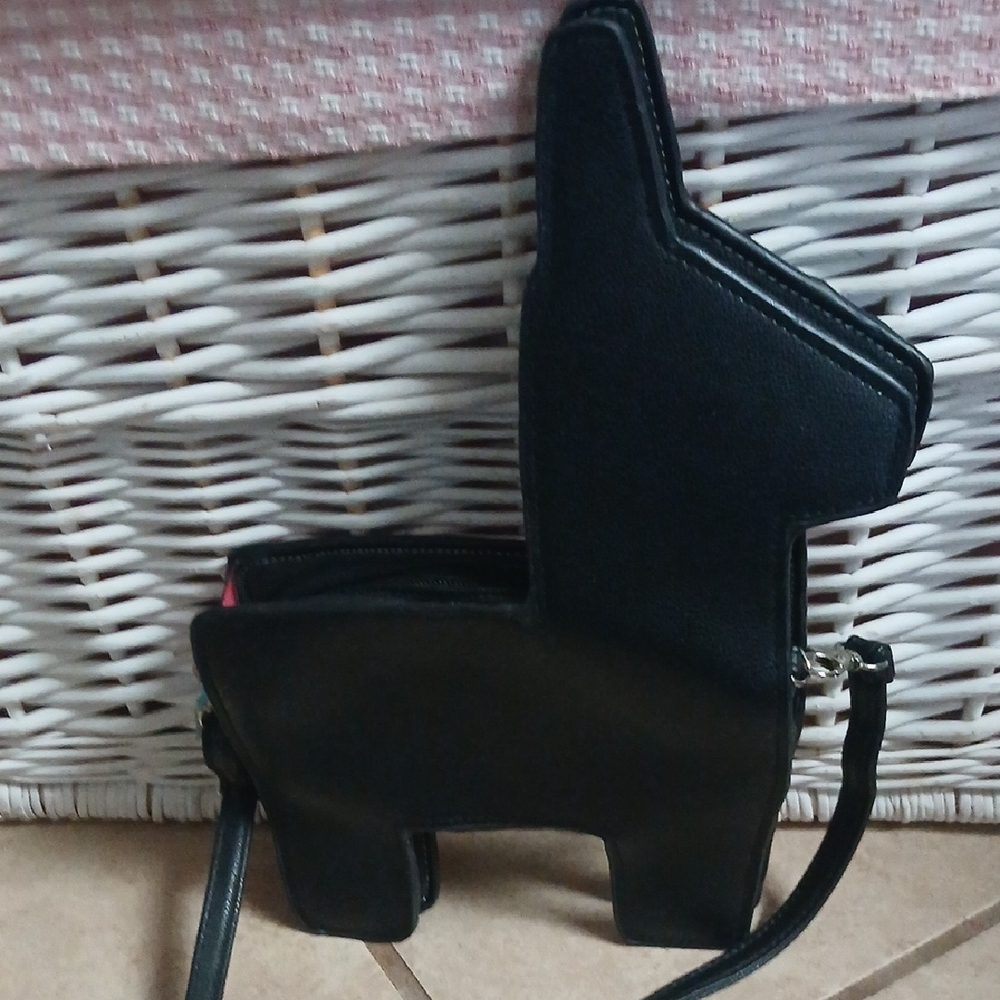 Source Unknown Multicolor Llama Crossbody Bag - image 2